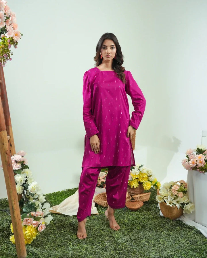 Dhaga Women Pret Printed 2 Piece Lawn Matching Separate FW24DSP0046 - Summer Collection