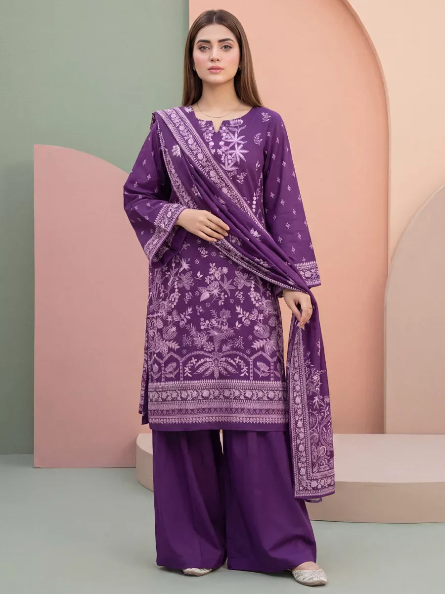 Salitex Women Unstitched Printed Lawn 3 Piece Suit SSW8U3P444 Casual Collection
