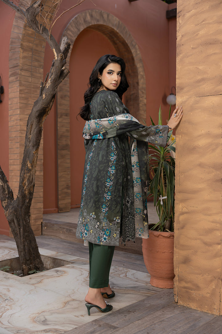 Noore Luxe by Waresha RTW Embroidered Lawn 3 Piece Suit Falak Naz Festive Collection
