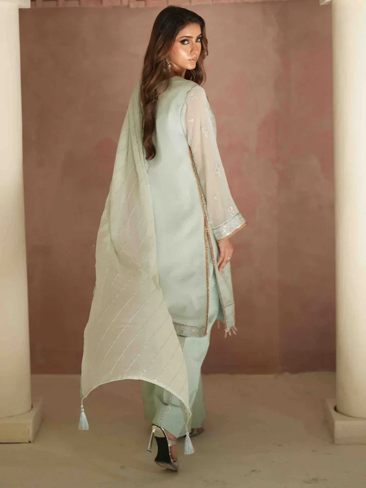 Salitex Unstitched Embroidered Chiffon 3 Piece Suit SUNS8CH516 Festive Collection