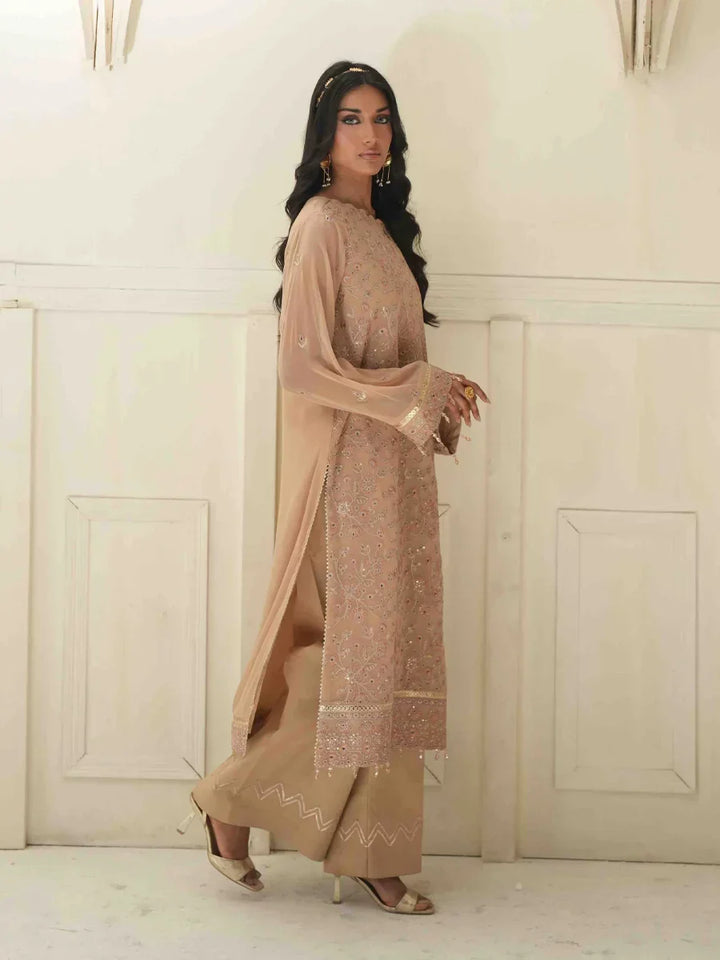 Salitex Unstitched Embroidered Chiffon 3 Piece Suit SUNS8CH509 Festive Collection