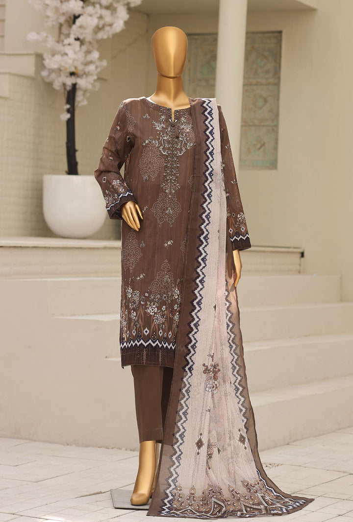 Asasa by HZ Textiles Digital Printed Unstitched Lawn 3 Piece Suit AEC - 1008 - Summer Collection