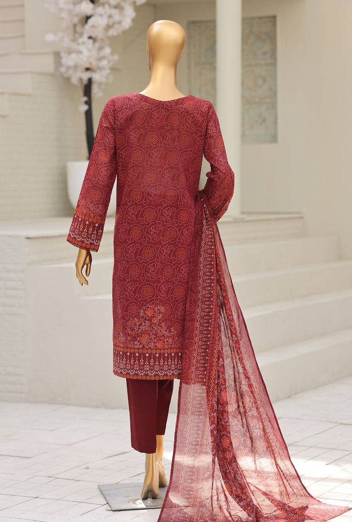 Asasa by HZ Textiles Digital Printed Unstitched Lawn 3 Piece Suit AEC - 1010 - Summer Collection