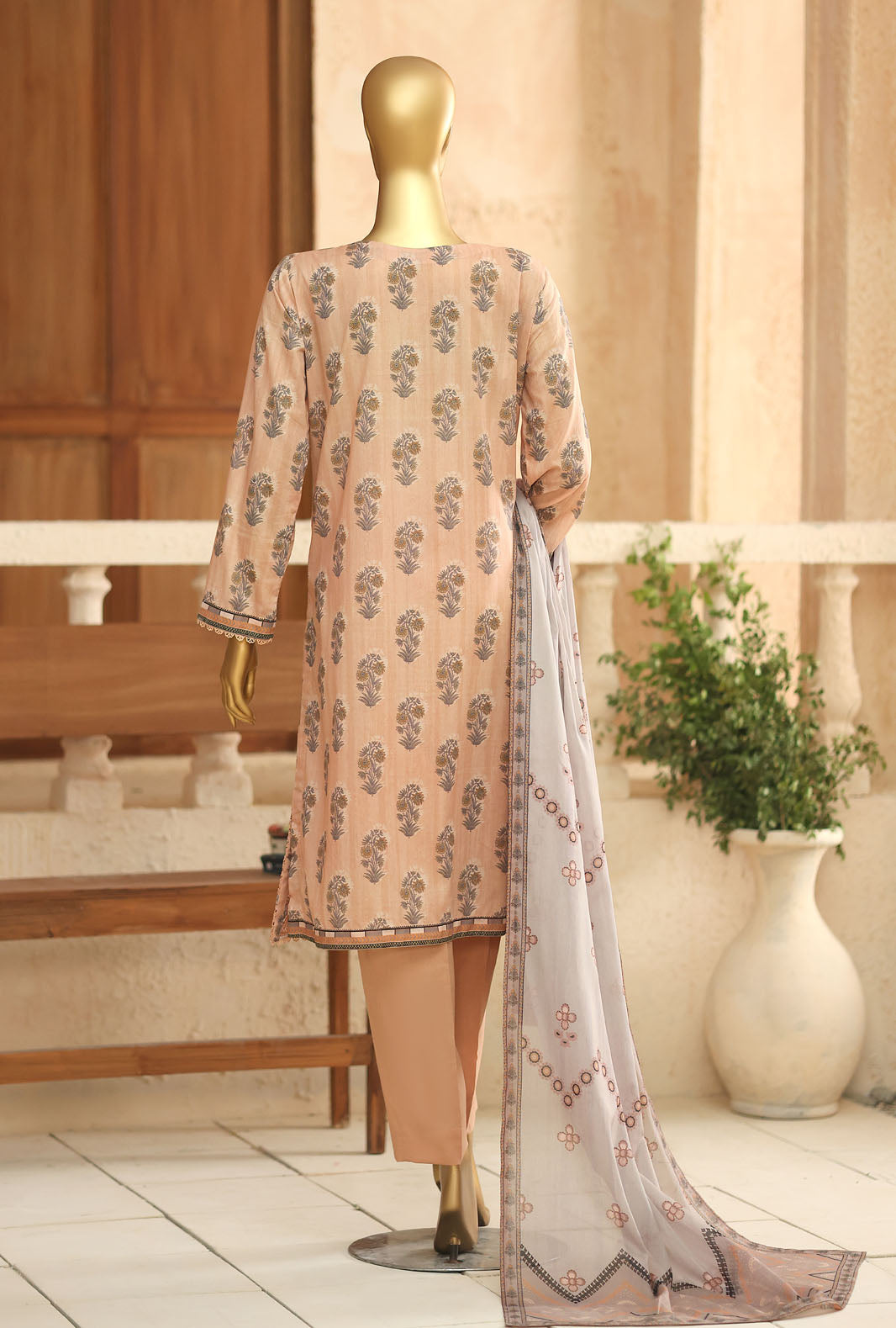 Asasa by HZ Textiles Unstitched Embroidered Lawn 3 Piece Suit AEC - 1289 Casual Collection