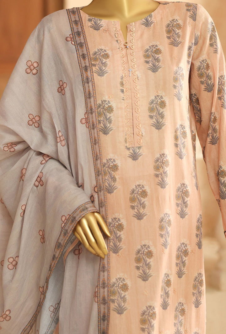 Asasa by HZ Textiles Unstitched Embroidered Lawn 3 Piece Suit AEC - 1289 Casual Collection