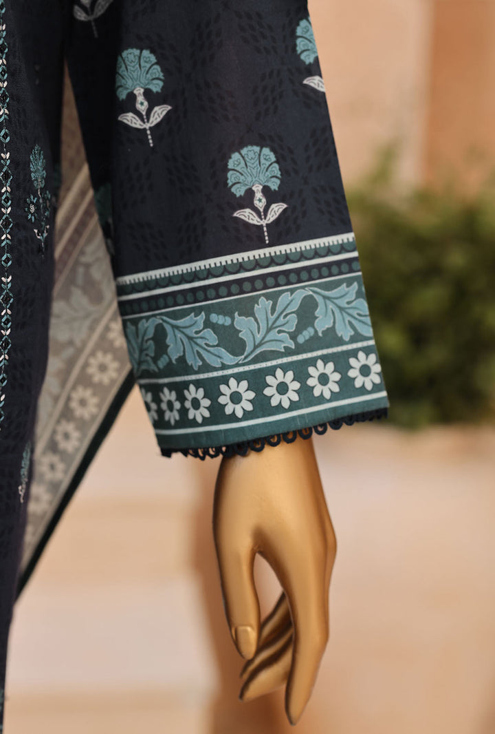 Asasa by HZ Textiles Unstitched Embroidered Lawn 3 Piece Suit AEC - 1291 Casual Collection
