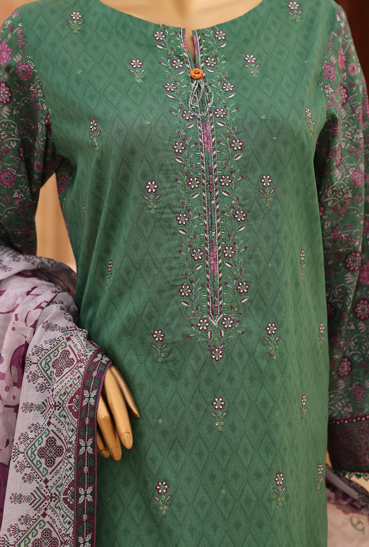 Asasa by HZ Textiles Unstitched Embroidered Lawn 3 Piece Suit AEC - 1296 Casual Collection