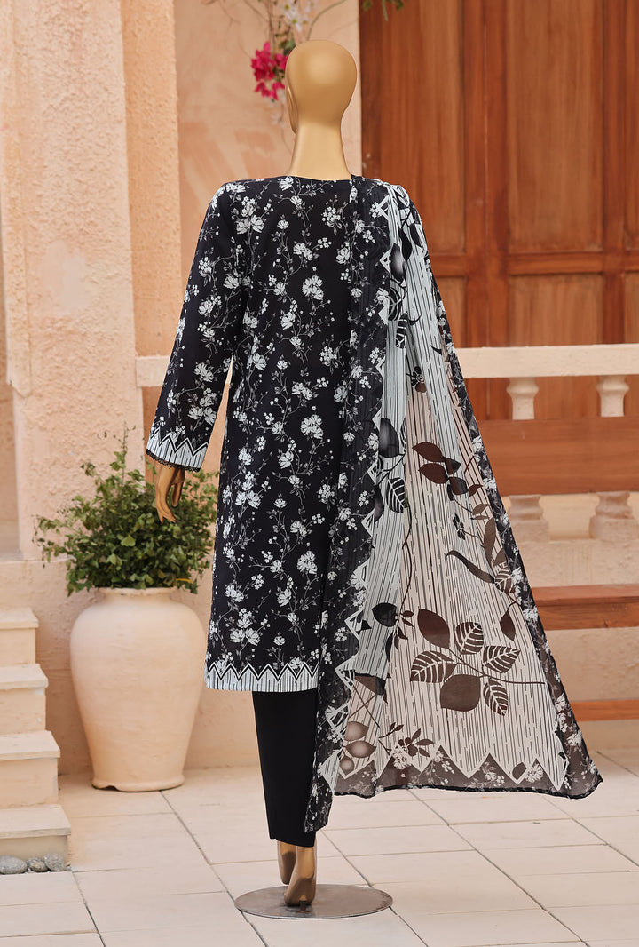 Asasa by HZ Textiles Unstitched Embroidered Lawn 3 Piece Suit AEC - 1297 Casual Collection