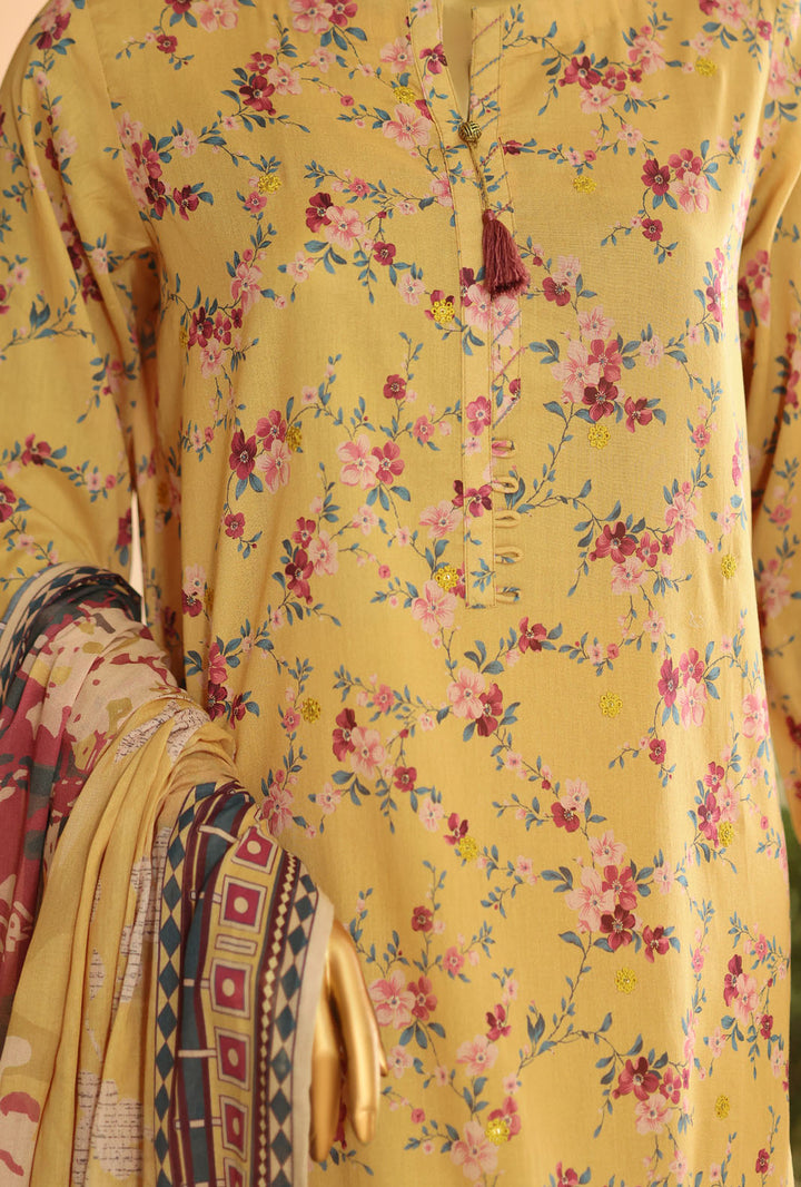 Asasa by HZ Textiles Unstitched Embroidered Lawn 3 Piece Suit AEC - 1298 Casual Collection