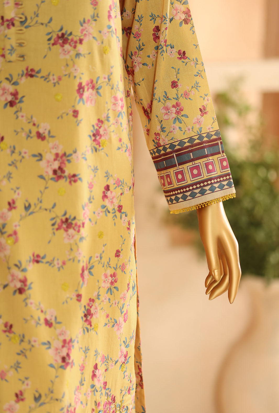 Asasa by HZ Textiles Unstitched Embroidered Lawn 3 Piece Suit AEC - 1298 Casual Collection