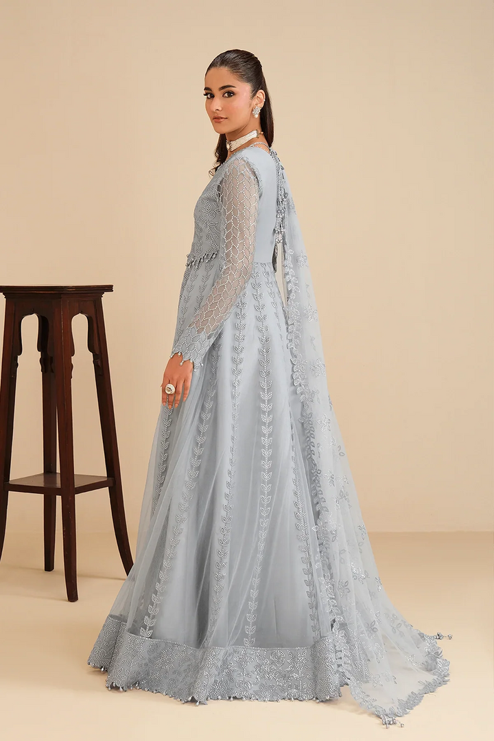 Alizeh Fashion Unstitched Embroidered Chiffon 3 Piece Suit AF26UCF AF-NT-2259-Shama - Festive Collection