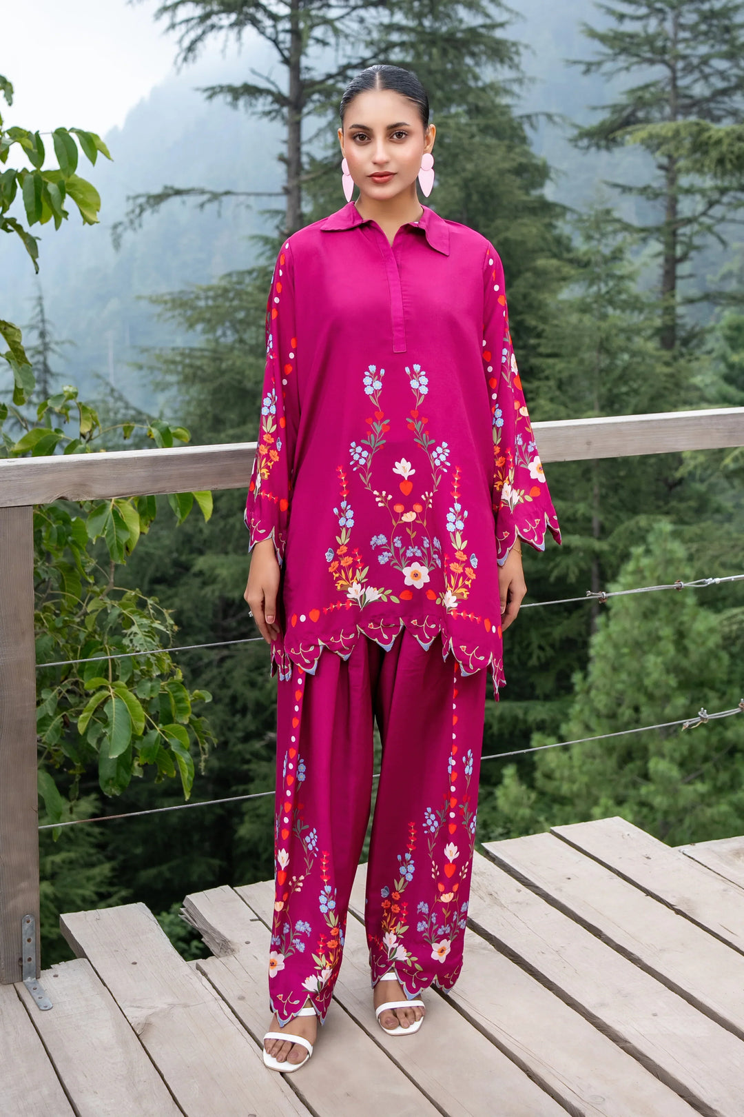 Dhaga Women Pret Printed 2 Piece poly cambric Aida SS25DSP319 - Summer Collection
