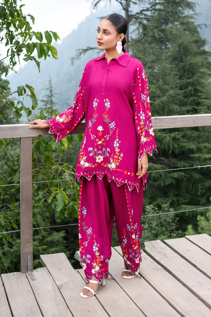 Dhaga Women Pret Printed 2 Piece poly cambric Aida SS25DSP319 - Summer Collection