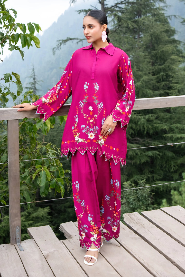 Dhaga Women Pret Printed 2 Piece poly cambric Aida SS25DSP319 - Summer Collection