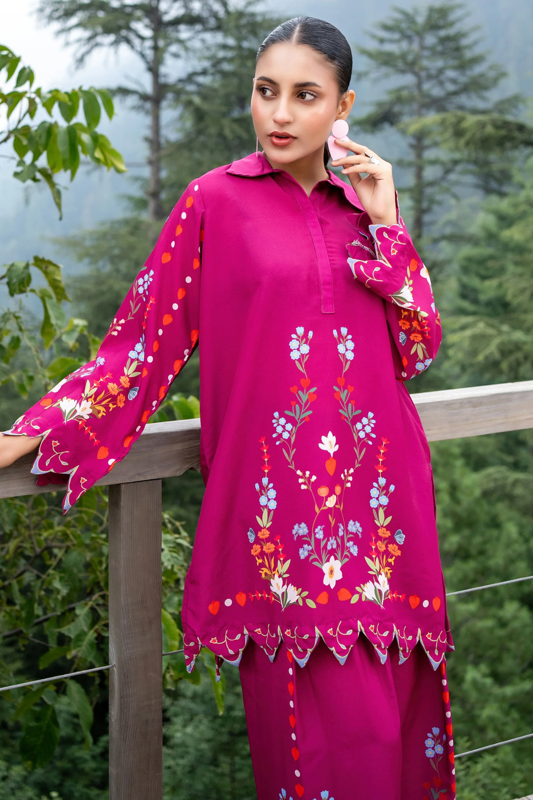 Dhaga Women Pret Printed 2 Piece poly cambric Aida SS25DSP319 - Summer Collection