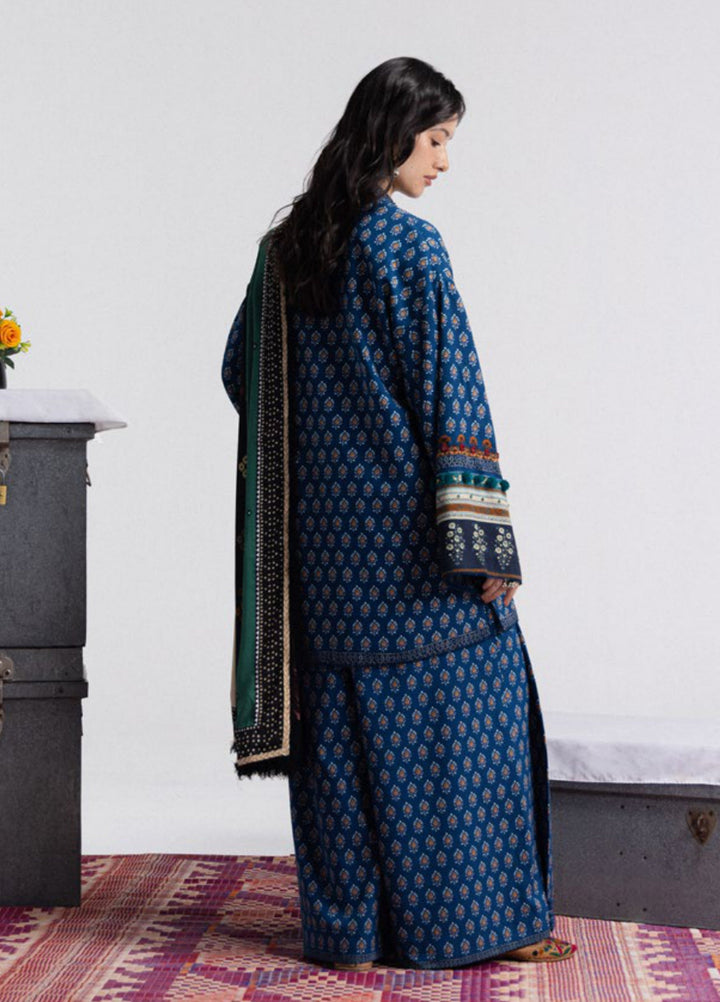 Coco by Zara Shahjahan Unstitched Printed Linen 3 Piece Suit CZ26UPL Anika 3A - Casual Collection