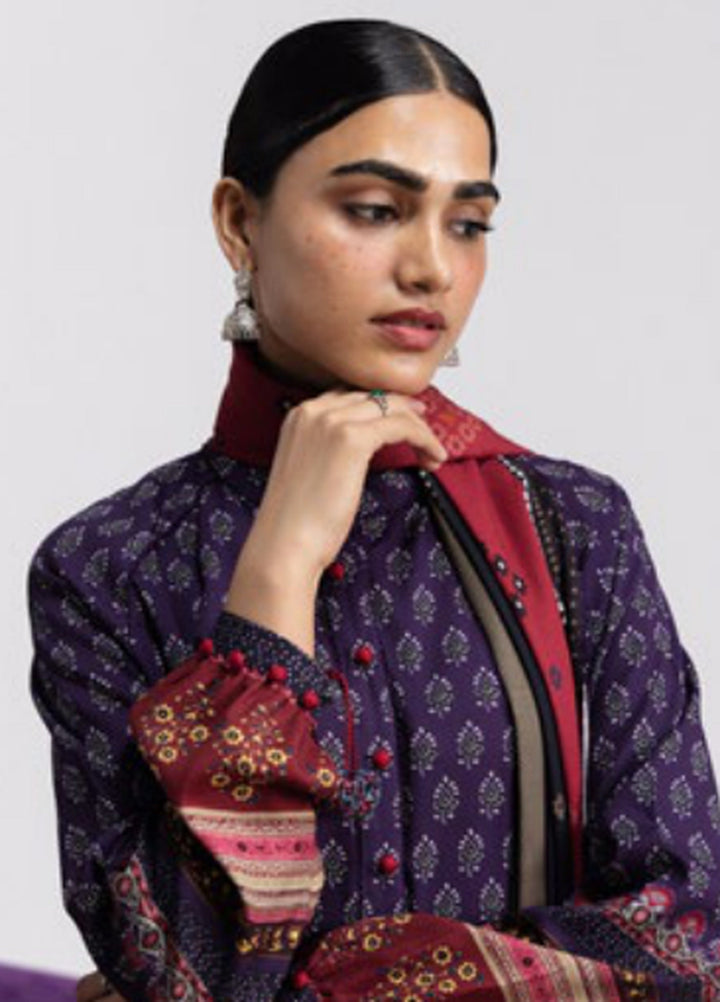Coco by Zara Shahjahan Unstitched Printed Linen 3 Piece Suit CZ26UPL Anika 3B - Casual Collection