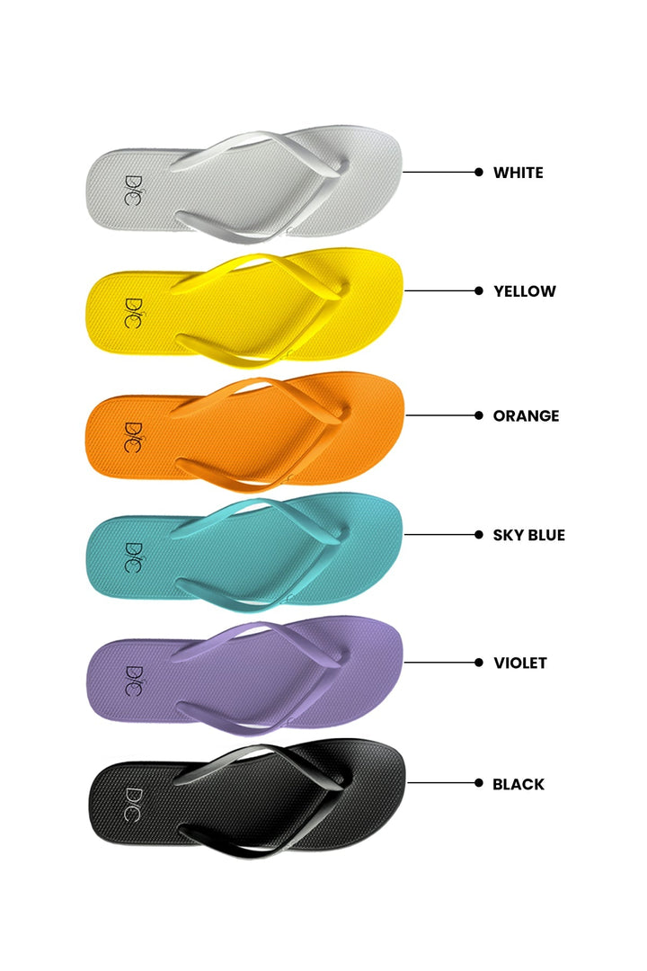 Divinely Crafted Women Flip Flops Sky Blue WR-SKBL - Summer Collection