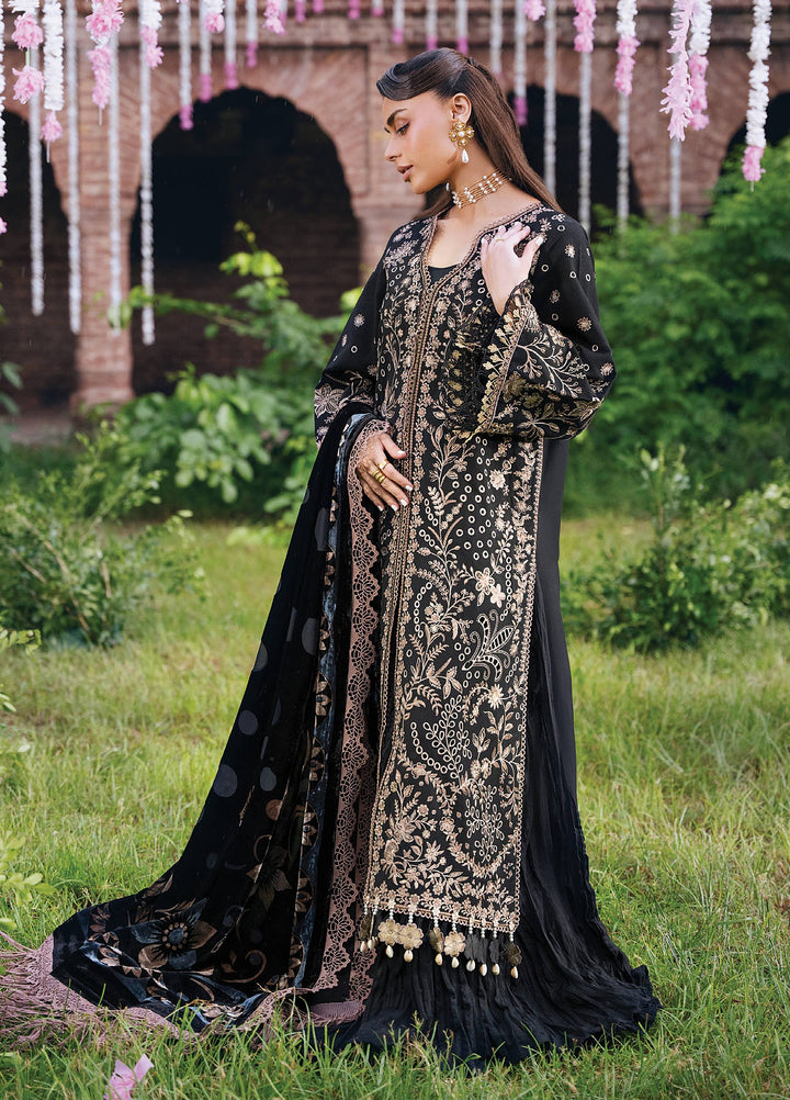 Amelia by Mahnur Unstitched Embroidered Corduroy 3 Piece Suit MN26ULW AM-03 - Winter Collection