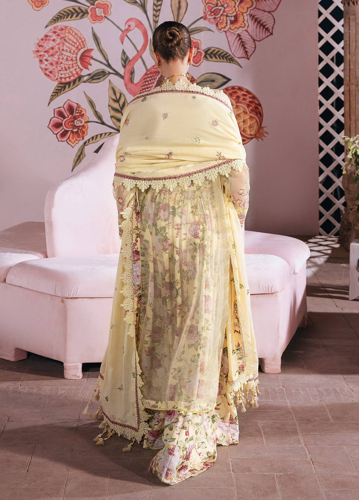 Amelia by Mahnur Unstitched Embroidered Corduroy 3 Piece Suit MN26ULW AM-10 - Winter Collection