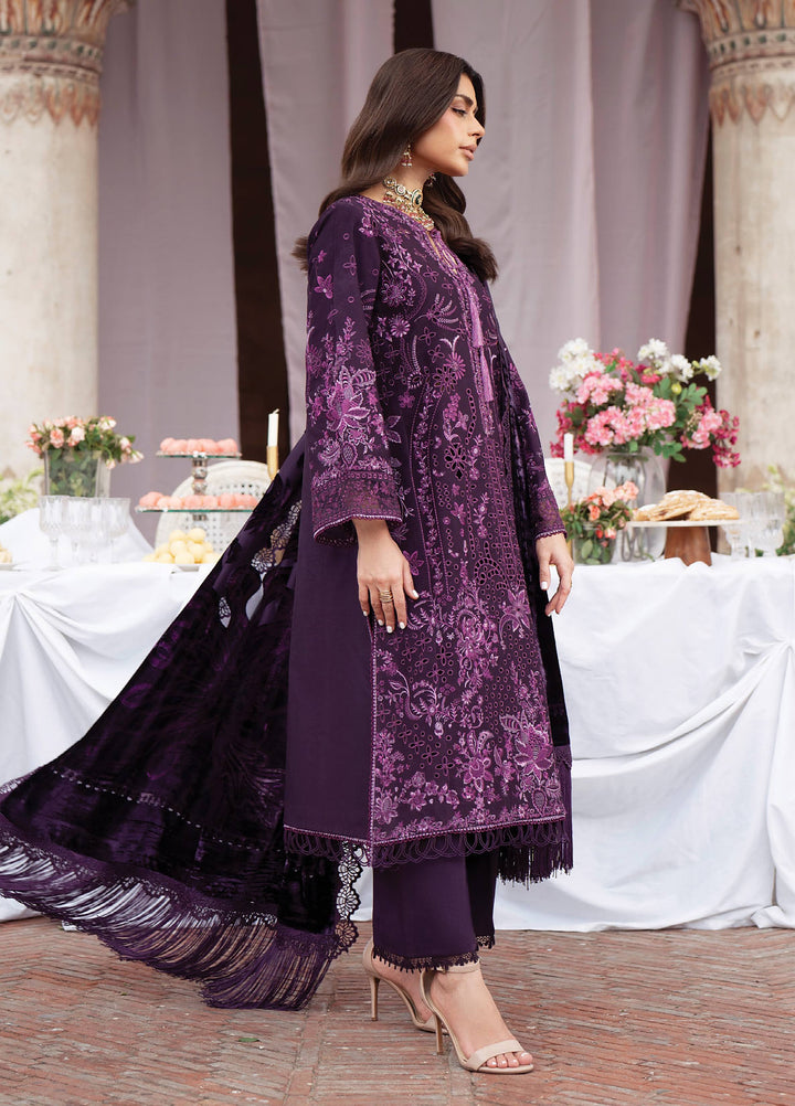 Amelia by Mahnur Unstitched Embroidered Corduroy 3 Piece Suit MN26ULW AM-10 - Winter Collection