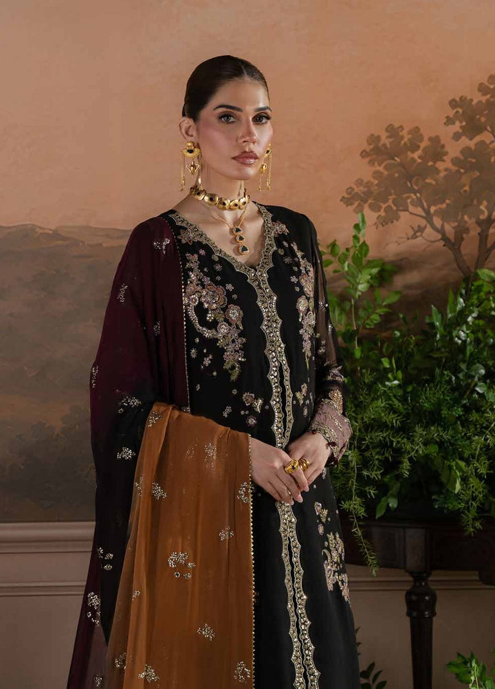Amaya by Nureh Unstitched Embroidered Chiffon 4 Piece Suit NU26UAC AM-48 - Festive Collection