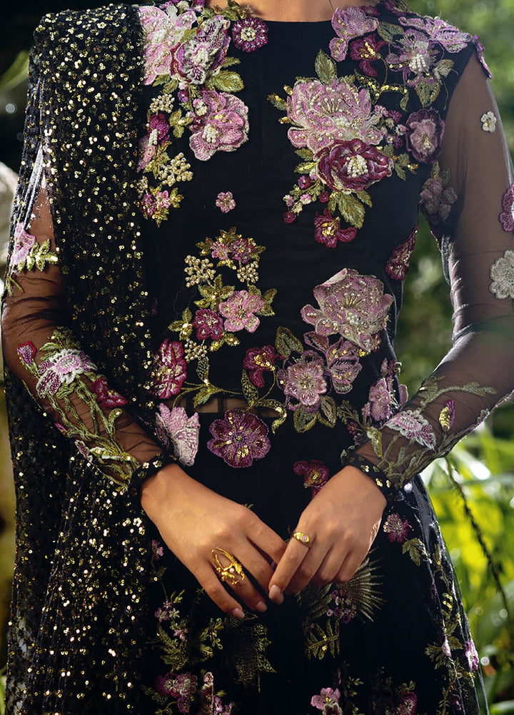 Lavie Haute by Esmel Unstitched Wedding Embroidered Net Suits 3 Piece EML25WU D-103 Amerie - Wedding Collection