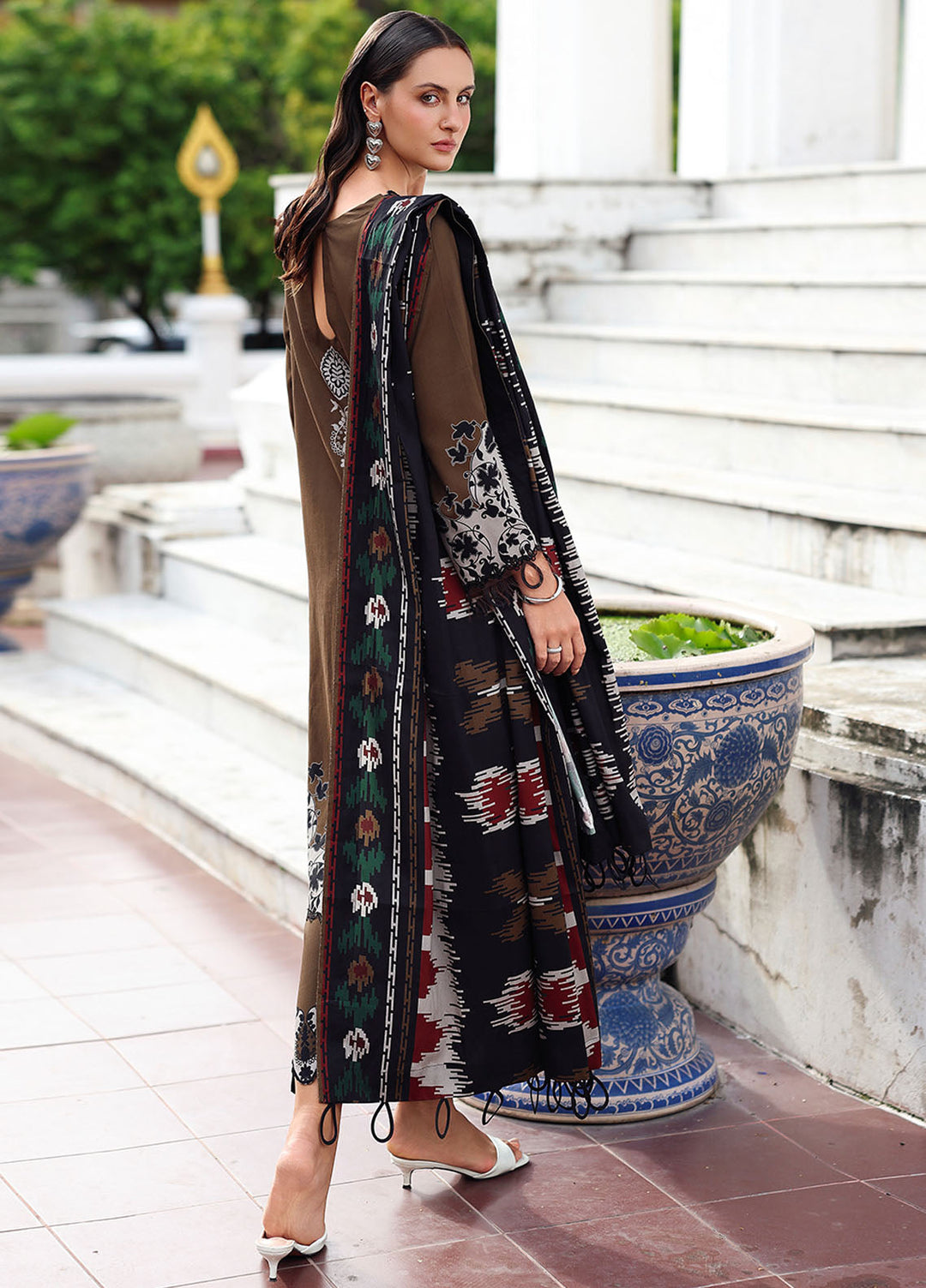 Aniiq by Charizma Embroidered Linen Suits Unstitched 3 Piece CRZ25AU ANW6-02 - Winter Collection