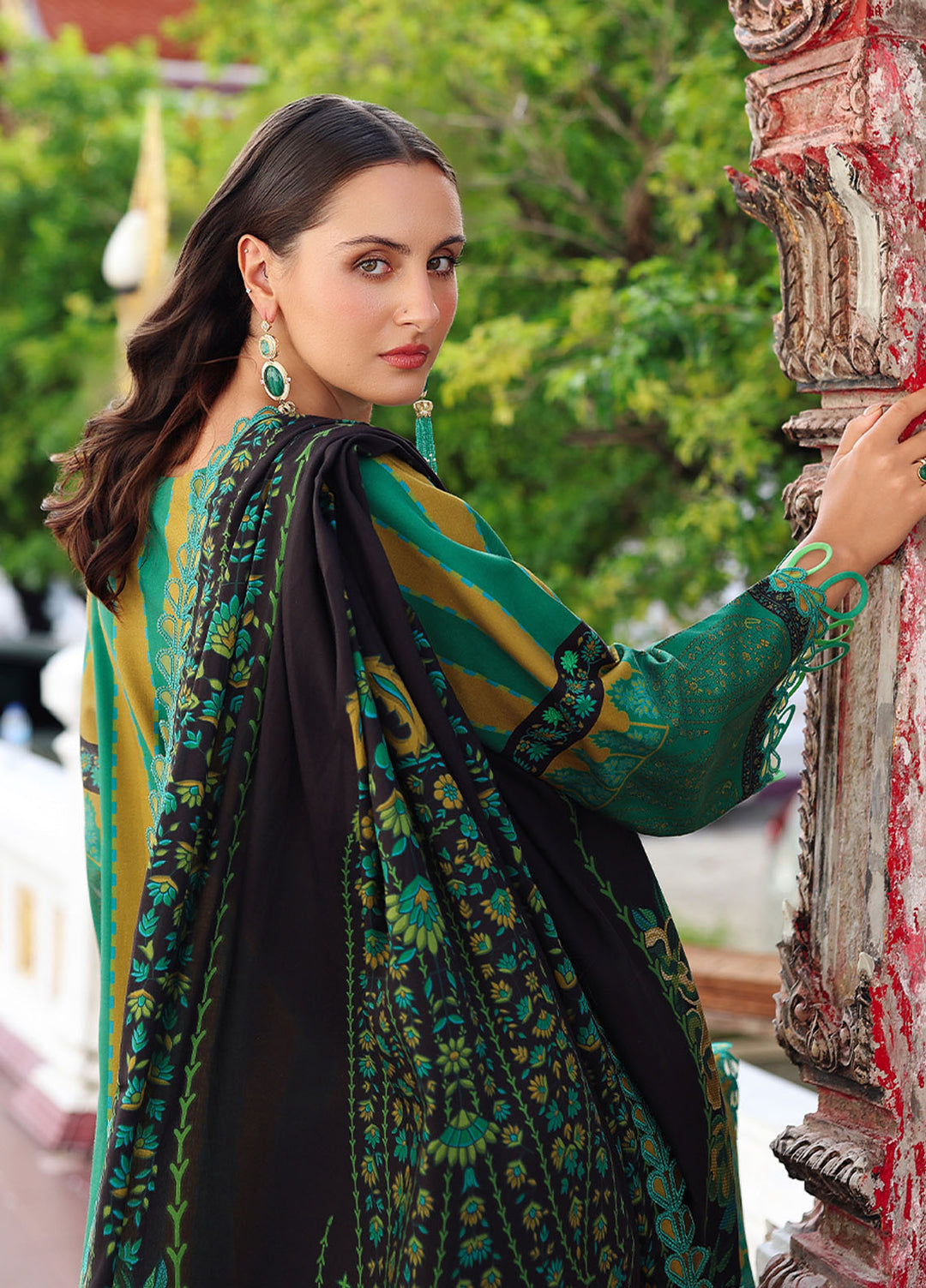 Aniiq by Charizma Embroidered Linen Suits Unstitched 3 Piece CRZ25AU ANW6-03 - Winter Collection