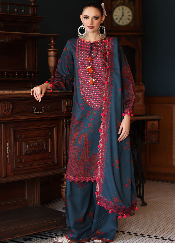 Aniiq by Charizma Embroidered Linen Suits Unstitched 3 Piece CRZ25AU ANW6-04 - Winter Collection