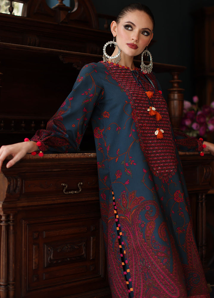 Aniiq by Charizma Embroidered Linen Suits Unstitched 3 Piece CRZ25AU ANW6-04 - Winter Collection