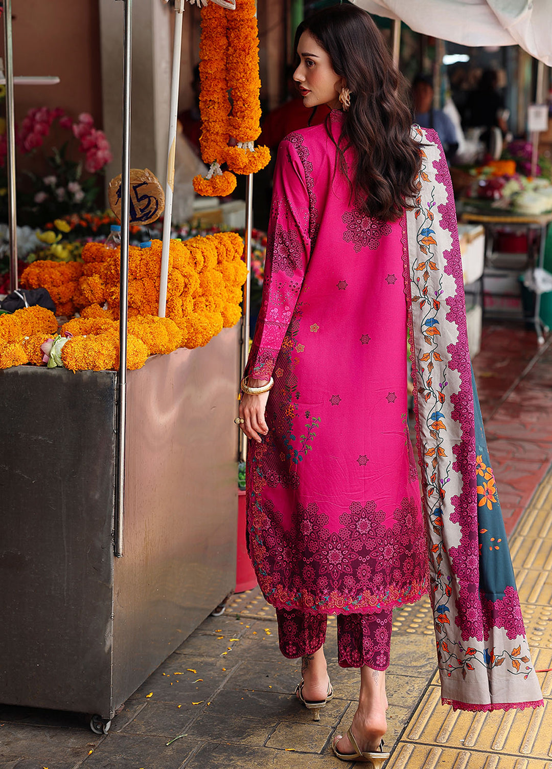 Aniiq by Charizma Embroidered Linen Suits Unstitched 3 Piece CRZ25AU ANW6-06 - Winter Collection