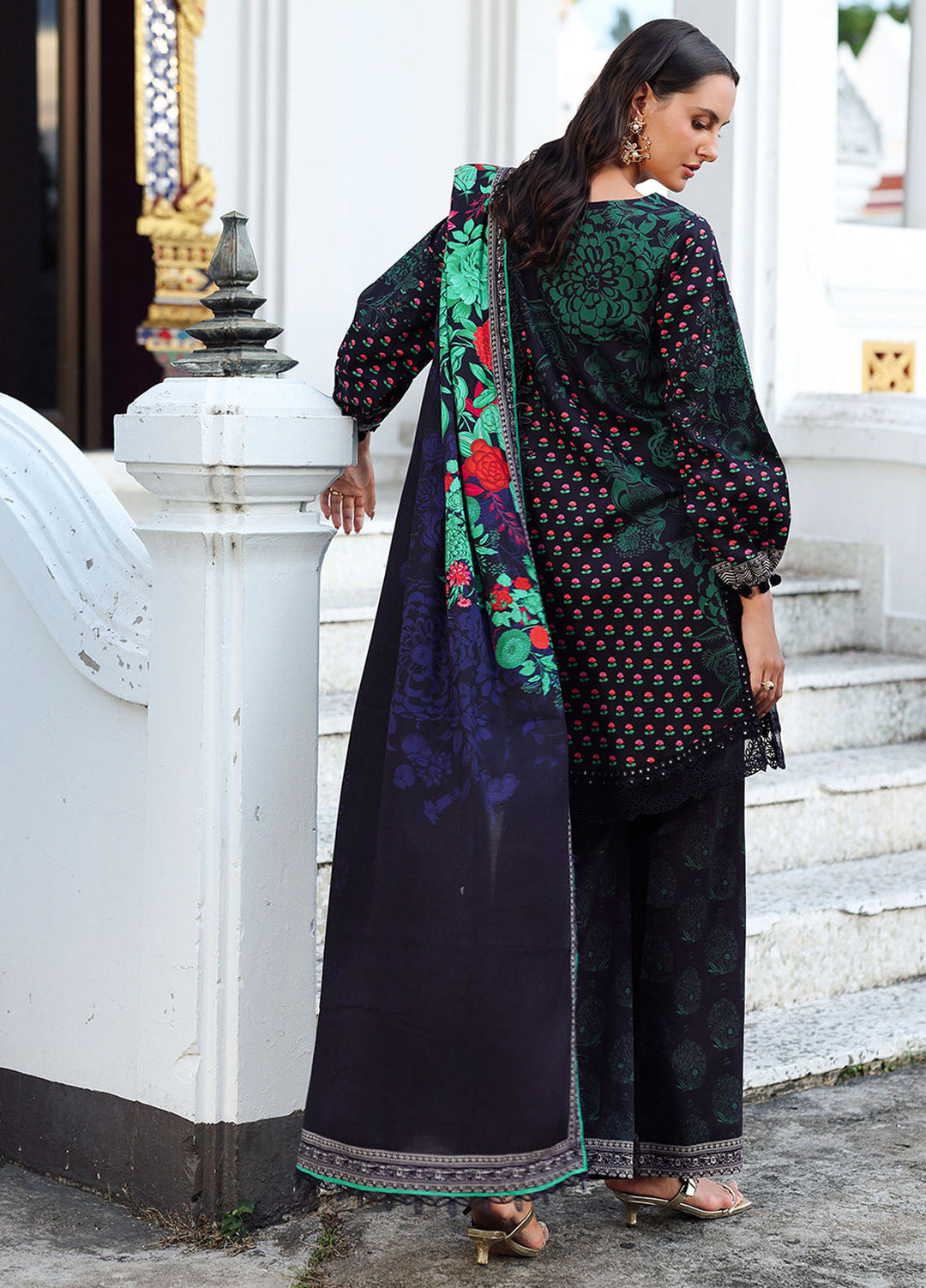 Aniiq by Charizma Embroidered Linen Suits Unstitched 3 Piece CRZ25AU ANW6-07 - Winter Collection