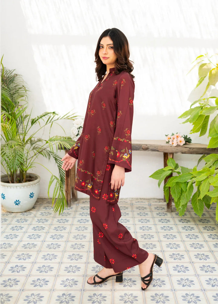 Zauk Women RTW Printed Lawn 2 Piece Suit ZK26RC Cherry Charm ZAU-CC - Casual Collection