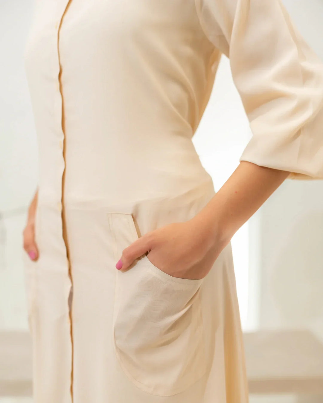 Zauk Pret Casual Wear Crepe 1 Piece Bisque Fawn - Casual Collection