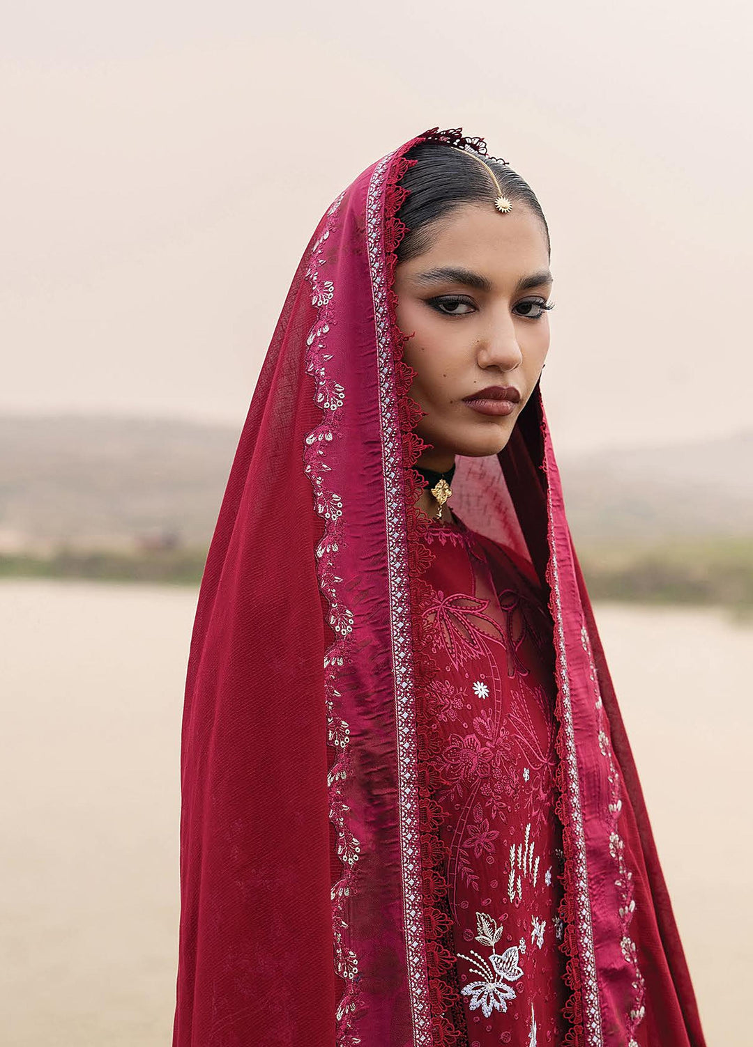 Sukhan by Afrozeh Unstitched Embroidered Viscose 3 Piece Suit AF26UVS Jalal FW01254 - Winter Collection