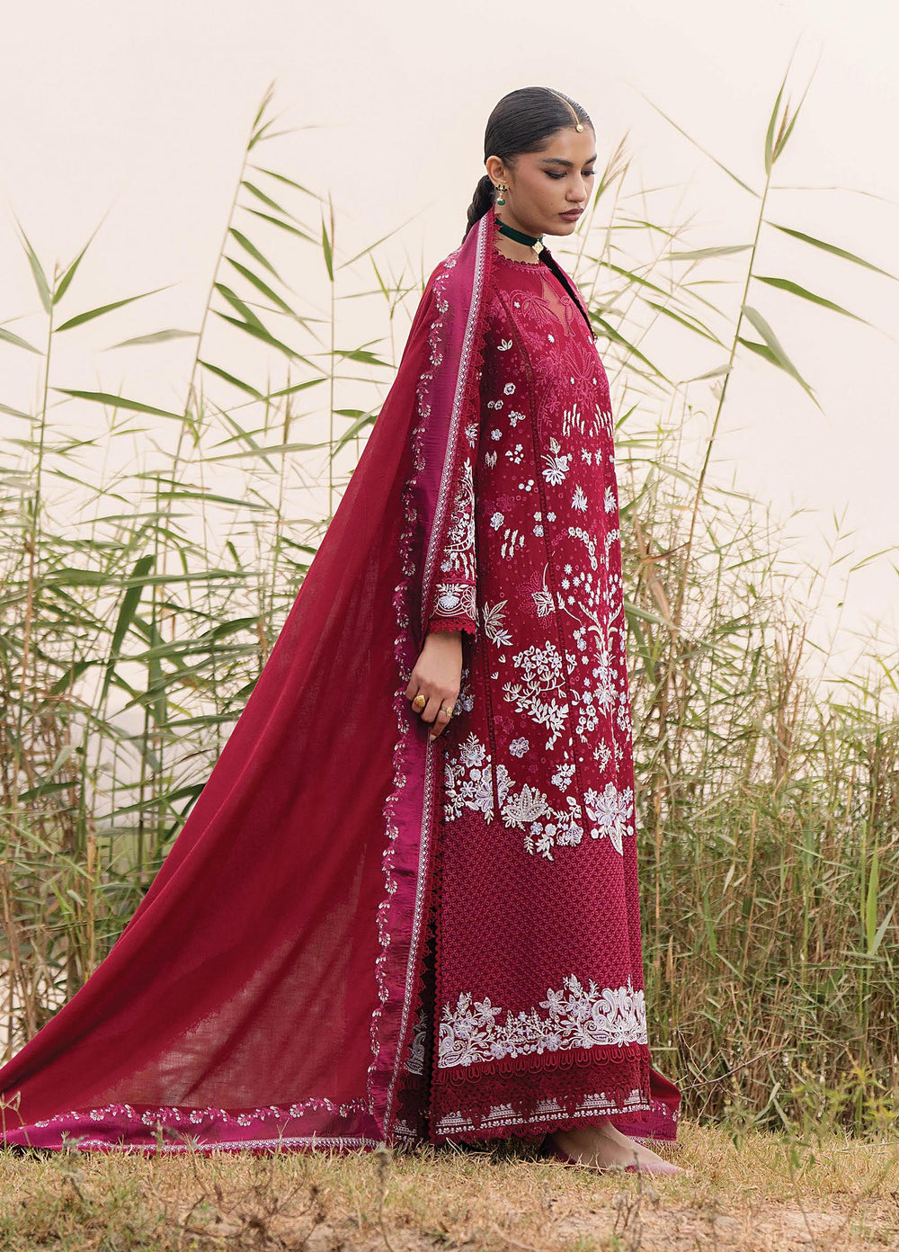 Sukhan by Afrozeh Unstitched Embroidered Viscose 3 Piece Suit AF26UVS Jalal FW01254 - Winter Collection