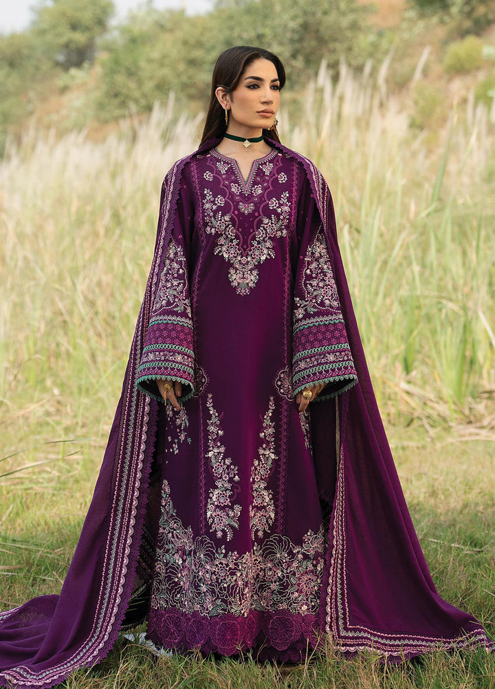 Sukhan by Afrozeh Unstitched Embroidered Viscose 3 Piece Suit AF26UVS Nayaab FW01255 - Winter Collection