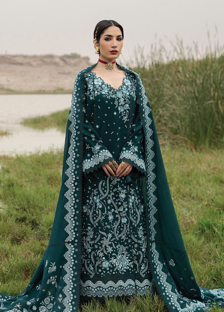 Sukhan by Afrozeh Unstitched Embroidered Viscose 3 Piece Suit AF26UVS Riyasat FW01259 - Winter Collection