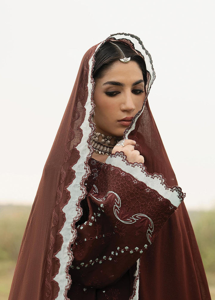 Sukhan by Afrozeh Unstitched Embroidered Viscose 3 Piece Suit AF26UVS Sarmast FW01258 - Winter Collection