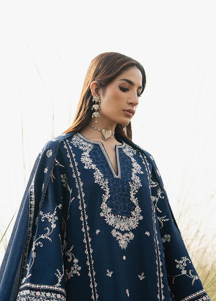 Sukhan by Afrozeh Unstitched Embroidered Viscose 3 Piece Suit AF26UVS Waqar FW01253 - Winter Collection