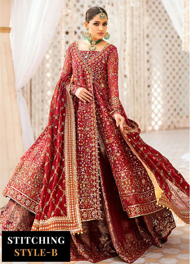 Aik Atelier Embroidered Chiffon Suits Unstitched 3 Piece AIK25EF Vl1 Look 01 - Formals Collection