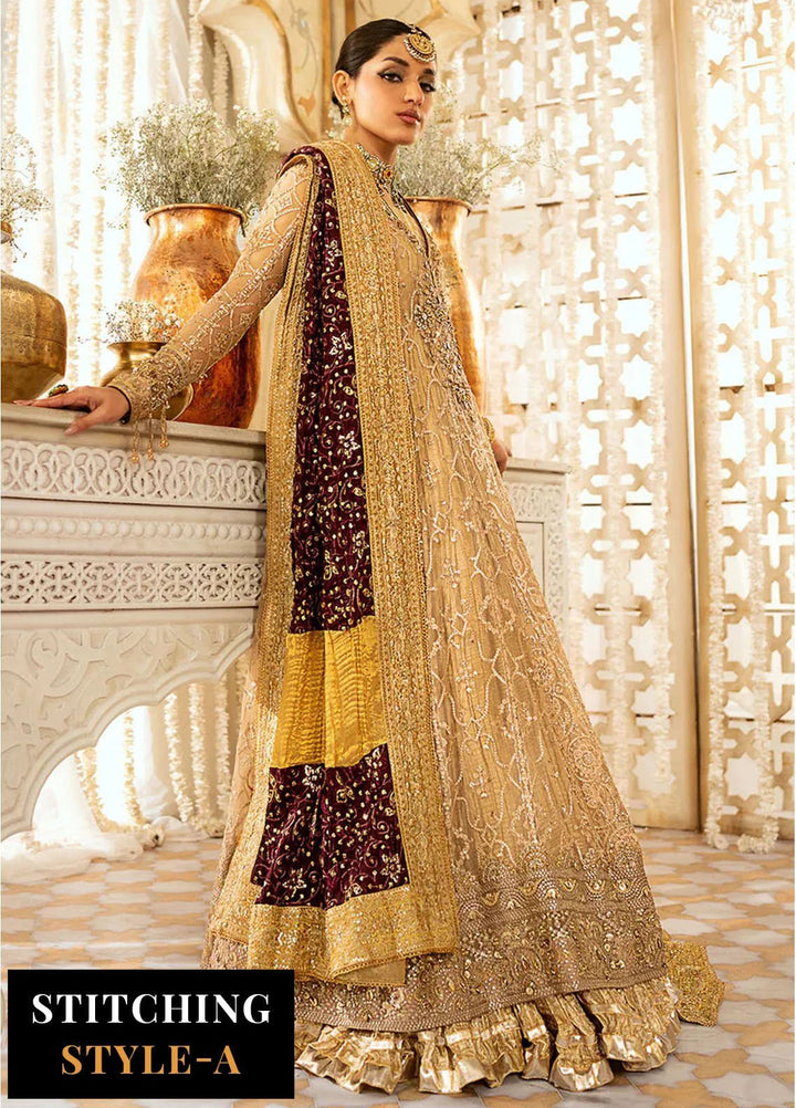 Aik Atelier Embroidered Chiffon Suits Unstitched 3 Piece AIK25EF Vl1 Look 08 - Formals Collection