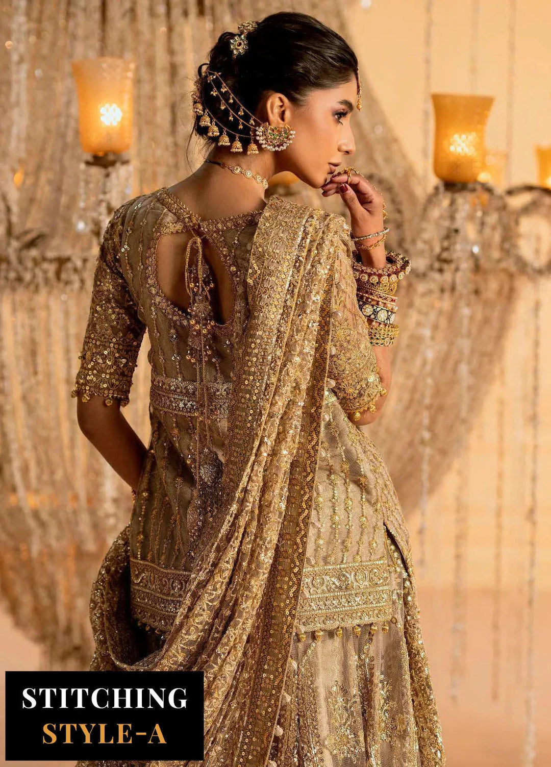 Aik Atelier Embroidered Net Suits Unstitched 3 Piece AIK25EF Vl1 Look-05 - Formals Collection