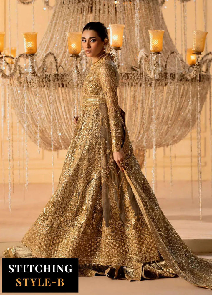 Aik Atelier Embroidered Net Suits Unstitched 3 Piece AIK25EF Vl1 Look-05 - Formals Collection