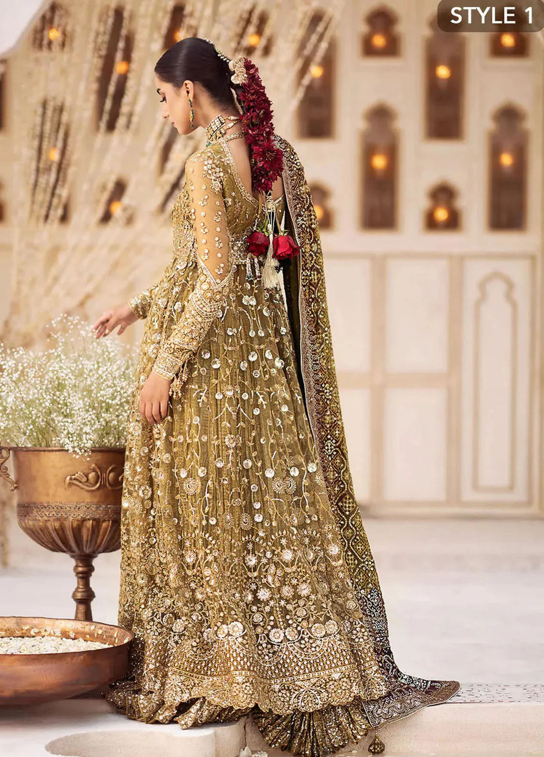 Aik Atelier Embroidered Net Suits Unstitched 3 Piece AIK25EF Vl2 Look 04 - Formals Collection