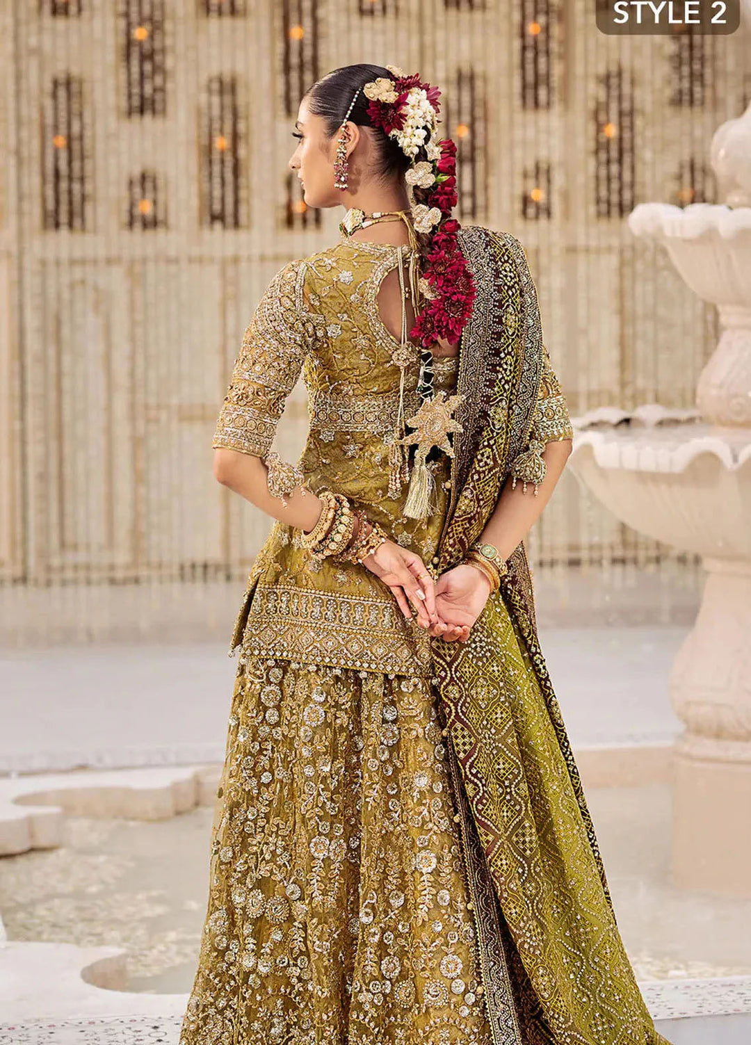 Aik Atelier Embroidered Net Suits Unstitched 3 Piece AIK25EF Vl2 Look 04 - Formals Collection