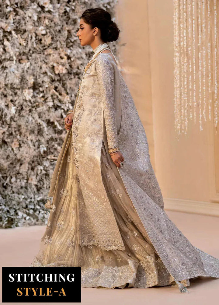 Aik Atelier Embroidered Organza Suits Unstitched 3 Piece AIK25EF Vl1 Look-09 - Formals Collection