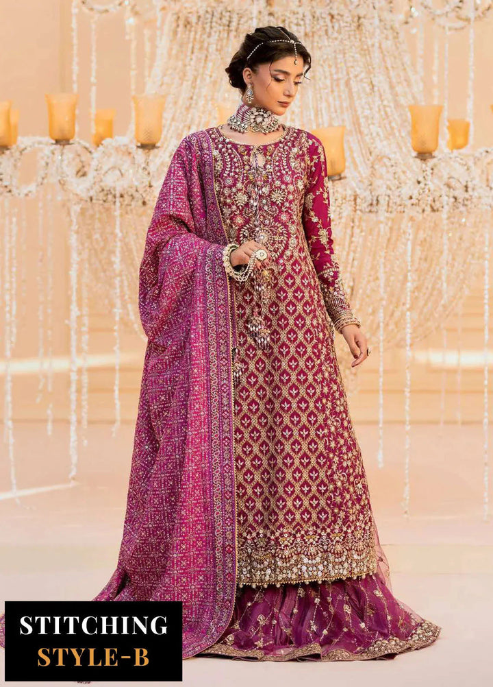 Aik Atelier Embroidered Silk Suits Unstitched 3 Piece AIK25EF Vl1 Look-10 - Formals Collection