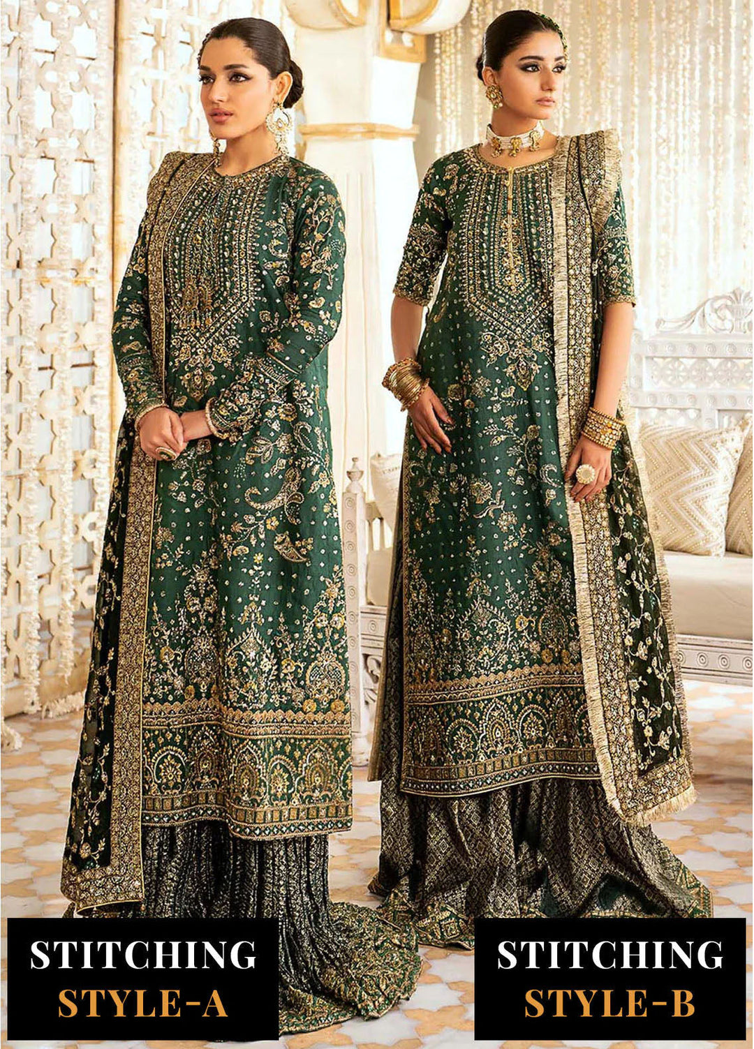 Aik Atelier Embroidered Silk Suits Unstitched 3 Piece AIK25EF Vl1 Look 07 - Formals Collection